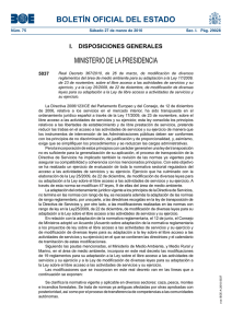 Real Decreto 367/2010