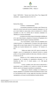 CAMARA CIVIL - SALA J Poder Judicial de la Nación
