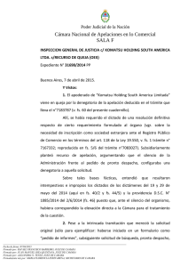 6dca71 Inspeccion-General-de-Justicia-c,-Komatsu-Holding-South-America-Ltd.-s,-recurso-de-queja