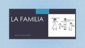 LA FAMILIA C Licda. Cecilia Letona