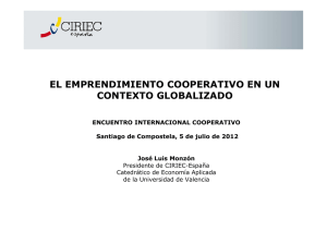 3 Encuentro internacional cooperativo. Santiago de Compostela. Julio 2012