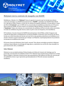 Press Release Molymet - Sierra Gorda.pdf