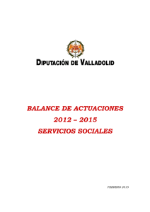 • Dossier Balance Servicios sociales •