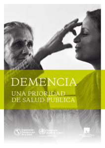 Demencia, una prioridad de salud pública