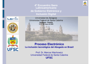 Proceso Electrónico 4º Encuentro Ibero Latinoamericano de Gobierno Eletrónico y