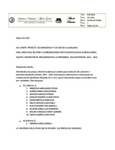 Mayo 6 de 2013 precandidatos personeria