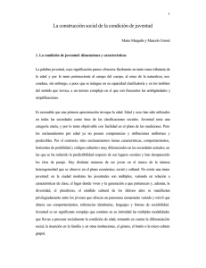 Construcción Social de la Juventud: Dimensiones y Características