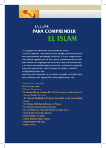 EL ISLAM PARA COMPRENDER LA LLAVE &gt;