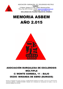 Memoria 2015 ASBEM