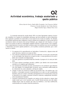 Capítulo 2: Actividad económica, trabajo asalariado y gasto público