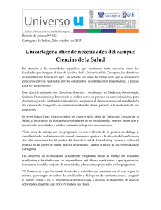 Unicartagena atiende necesidades del campus Ciencias de la Salud (78 Downloads)