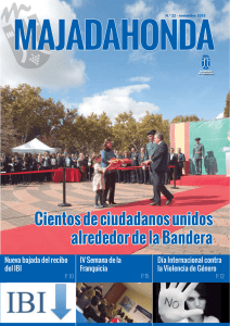 Cientos de ciudadanos unidos alrededor de la Bandera