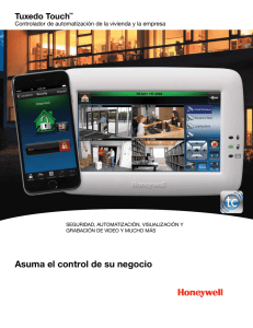 Tuxedo Touch Commercial End User Spanish Brochure