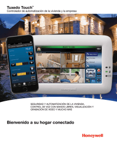 Tuxedo Touch Residential End User Spanish Brochure