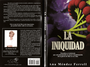 Ana Mendez - La Iniquidad