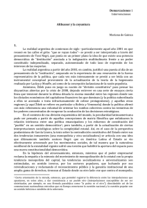 Althusser y la coyuntura ( pdf )