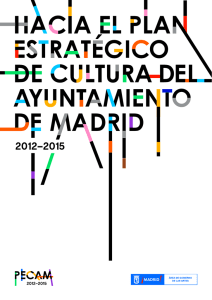 Plan Estratégico de la Cultura de Madrid (PECAM