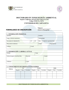 Formulario Inscripción Doctorado en Toxicología Ambiental (530 Downloads)