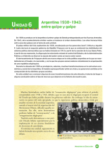 Módulo 5 - SemiPresencial - Historia Argentina 1930- 1943