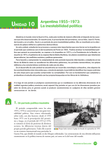 Módulo 6 - SemiPresencial - Historia Argentina 1955- 1973