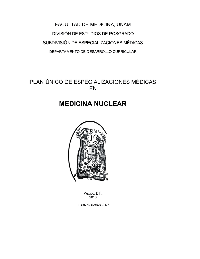 Plan Único De Especializaciones Médicas En Medicina Nuclear