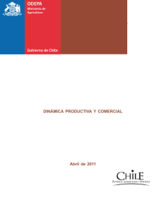 DINÁMICA PRODUCTIVA Y COMERCIAL Abril de 2011