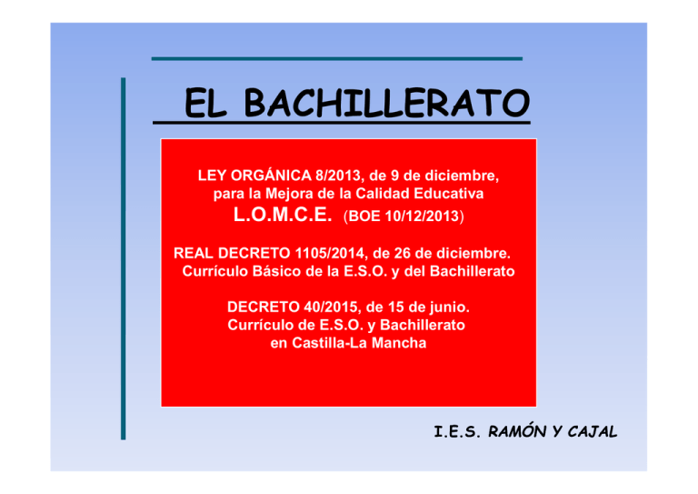 Informaci N Para Alumnos De 4 ESO