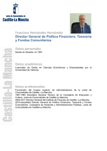 Francisco Hernández Hernández Datos personales Datos académicos