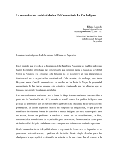 La comunicación con identidad en FM Comunitaria La Voz Indígena