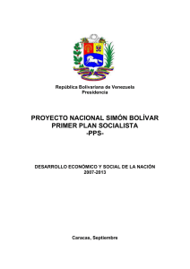 Proyecto Nacional Simon Bolivar