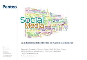 Software Social en la empresa española.