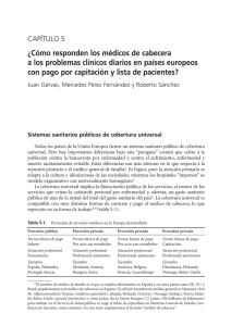 ¿Cómo responden los médicos de cabecera a los problemas clínicos diarios en países europeos con pago por capitación y lista de pacientes?