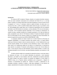 VULNERABILIDAD SOCIAL Y COMUNICACIÓN:  Verónica García Martínez, Angélica María Fabila Echauri