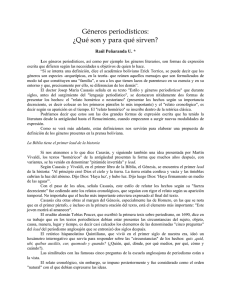 Géneros periodísticos - Qué son y para qué sirven (Raúl Peñaranda).pdf