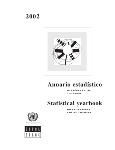2002 Anuario estadístico Statistical yearbook de América Latina