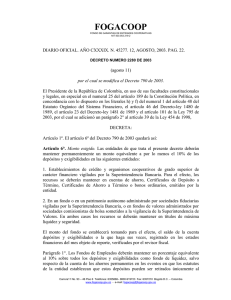 Descargar el archivo Decreto 2280 de 2003 Tipo de archivo: pdf Tamaño: