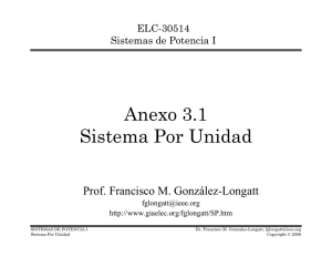 Anexo 3.1. Sistema por Unidad