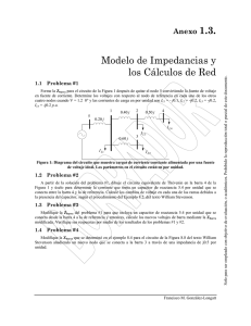 El modelo de Impedancias y los Cálculos de Red