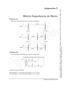 Matriz Impedancia de Barra