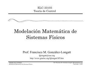 Modelación Matemática de Sistemas Físicos