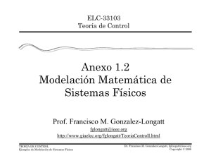 Anexo 1.2: Modelación Matemática de Sistemas Físicos