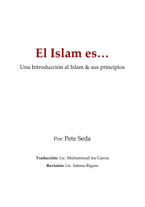 El Islam es… Pete Seda
