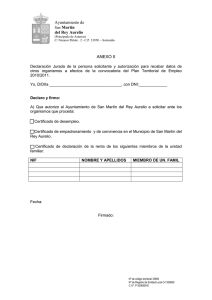 Anexo II - Declaracion jurada y autorización