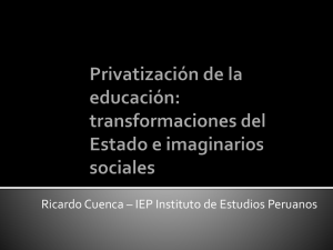Privatización de la educación