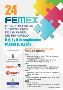 Programa FEMEX 2014.