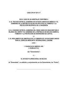 Procedural Order No. 18 (Spanish)
