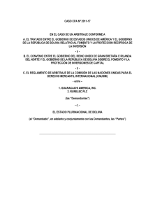 Procedural Order No. 9 (Spanish)