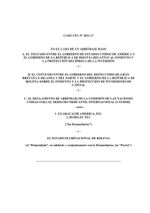 Procedural Order No. 6 (Spanish)