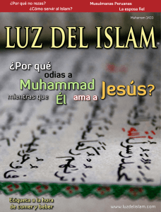 luz del islam Jesús ? Muhammad