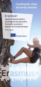 Apoyo al Deporte Erasmus+